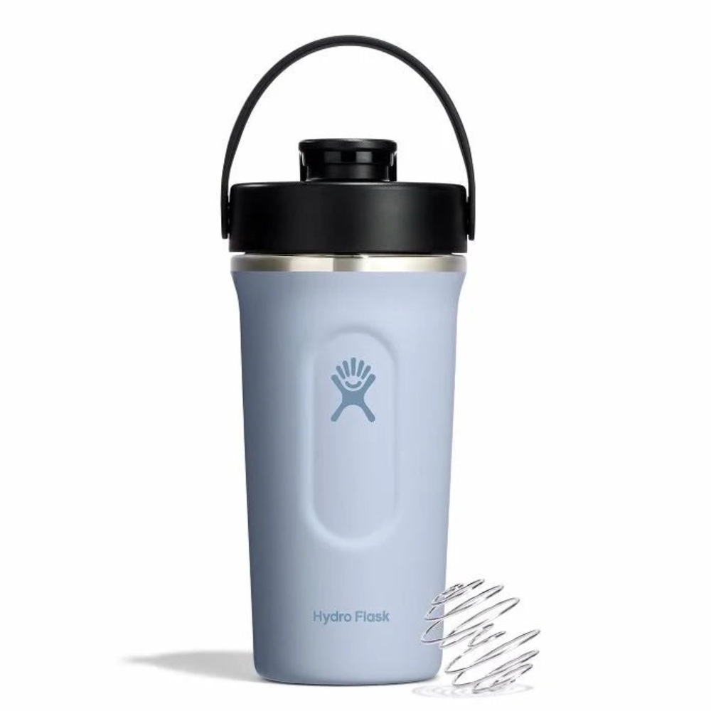 Hydro Flask Sky Blue Shaker with Black Lid